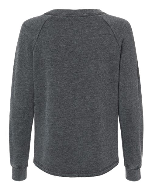 Alternative Women's Lazy Day Mineral Wash French Terry Sweatshirt Womens Apparel Sweatshirts & Fleece