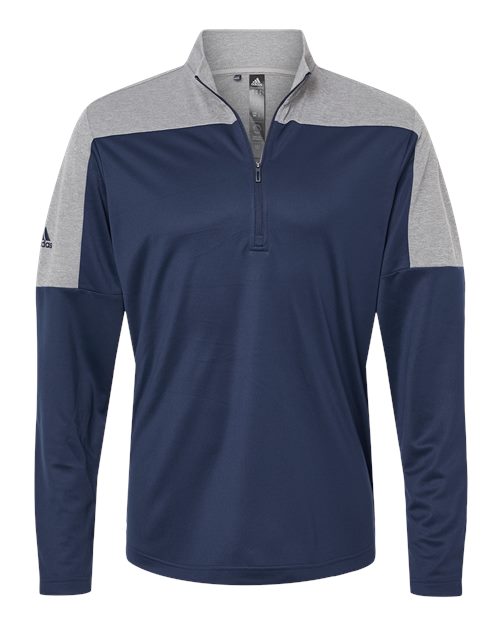 adidas Men's Lightweight Quarter-Zip Pullover-1