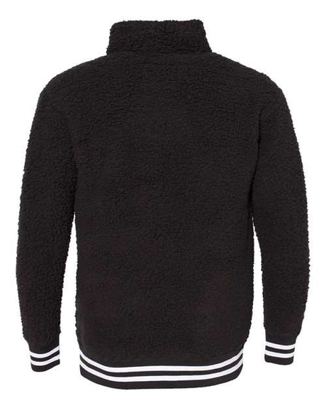 Boxercraft Men's Varsity Sherpa Quarter-Zip Pullover Mens Apparel Sweatshirts & Fleece