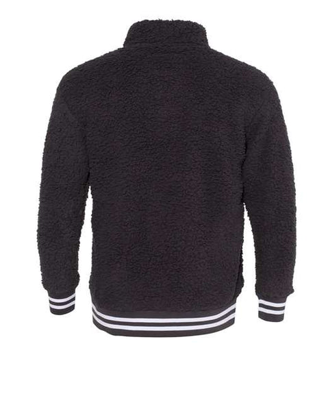 Boxercraft Men's Varsity Sherpa Quarter-Zip Pullover Mens Apparel Sweatshirts & Fleece