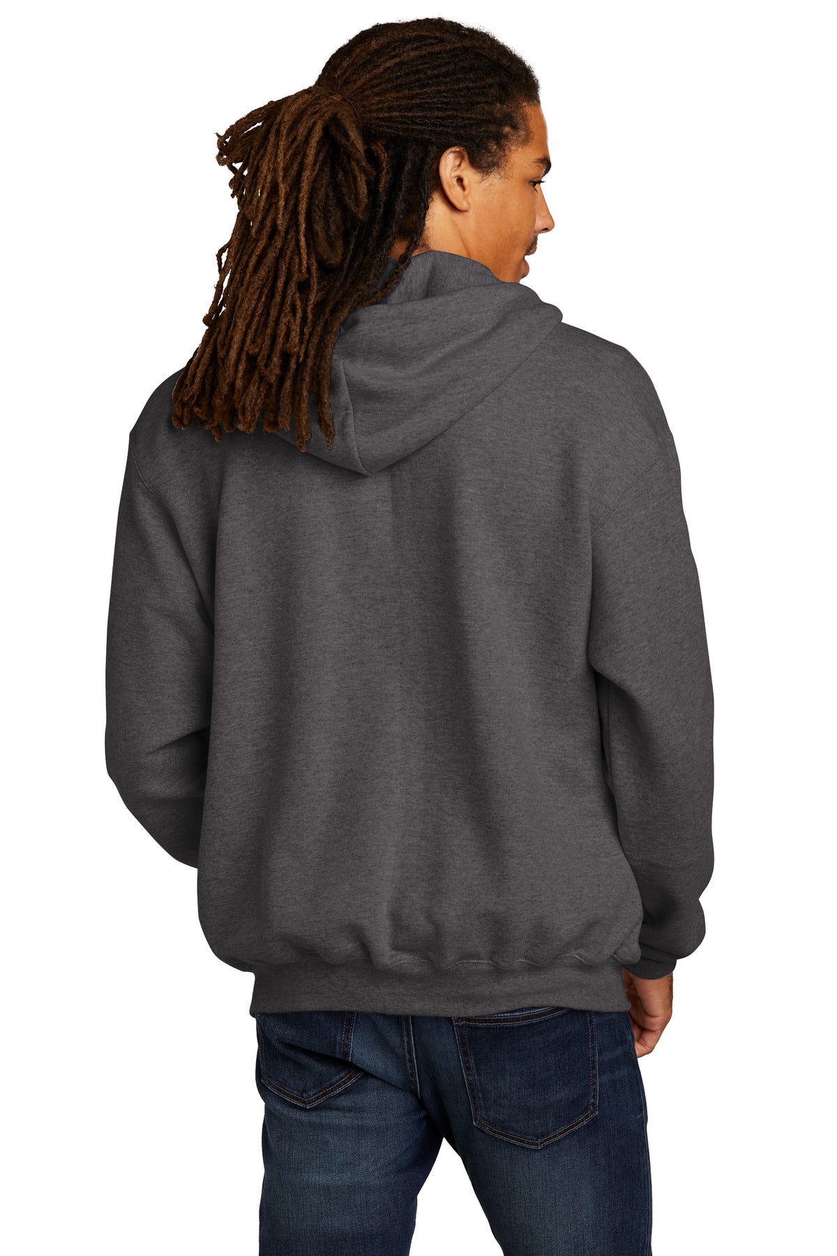 Champion Men's Powerblend Full-Zip Hoodie Mens Apparel Sweatshirts & Fleece