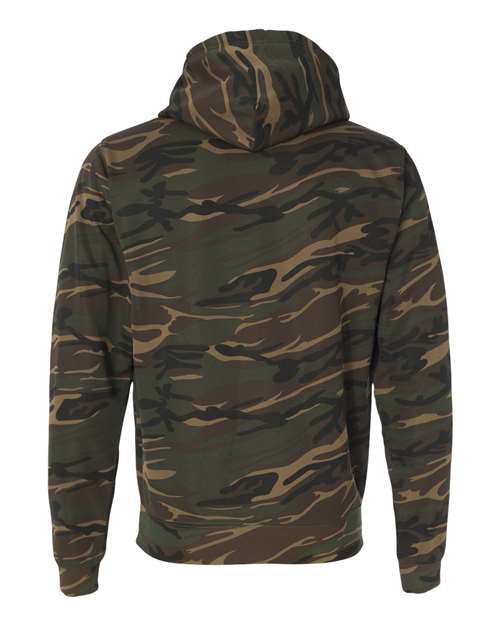 J. America Polyester Tailgate Hooded Sweatshirt 3328 Mens Apparel Sweatshirts & Fleece