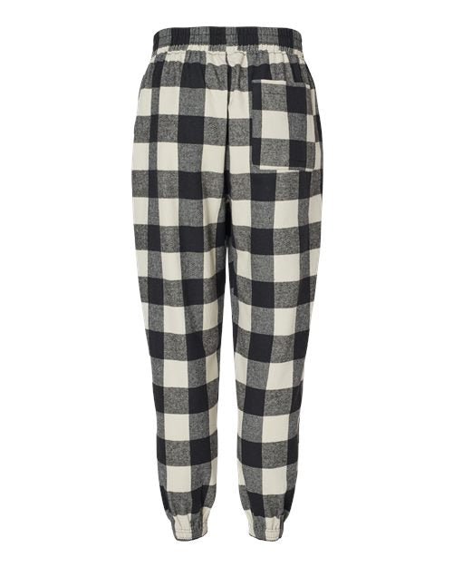 Burnside Flannel Jogger Mens Apparel Pants & Sweatpants