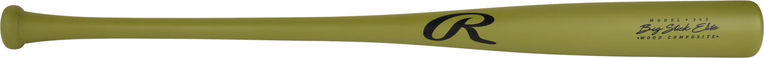 Rawlings Big Stick Elite Wood Bat - Maple/Bamboo Composite - 243 Pattern Rawlings