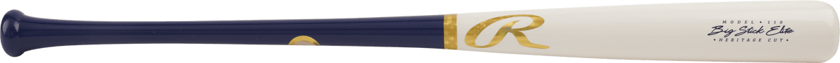 Rawlings Big Stick Elite Wood Bat - Birch - 110 Pattern Baseball Bats All