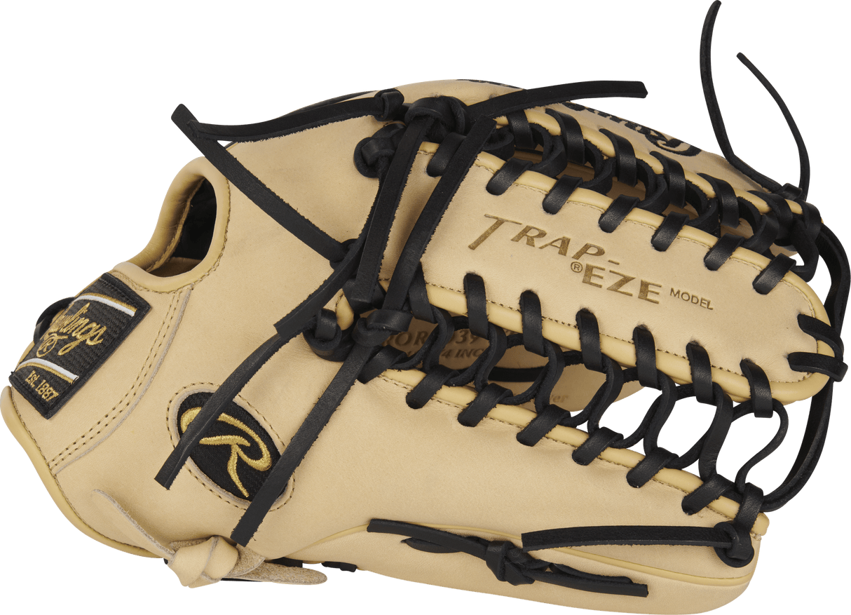 Rawlings Heart of the Hide Series 12.75" Trap-EZE Baseball Glove Baseball Gloves & Mitts All
