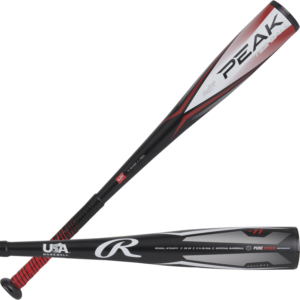 2024 Rawlings Youth Peak -11 USA Big Barrel Tee-Ball Baseball Bat Baseball Bats All