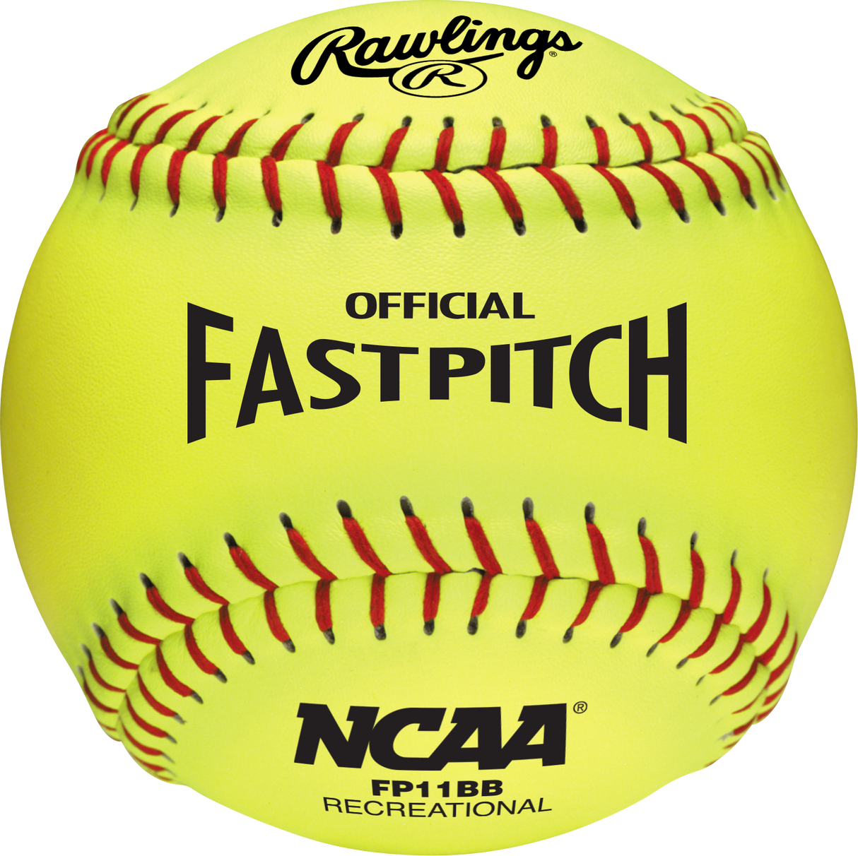 Rawlings 11" NCAA Recreational Fastpitch - Dozen Softball Softballs All