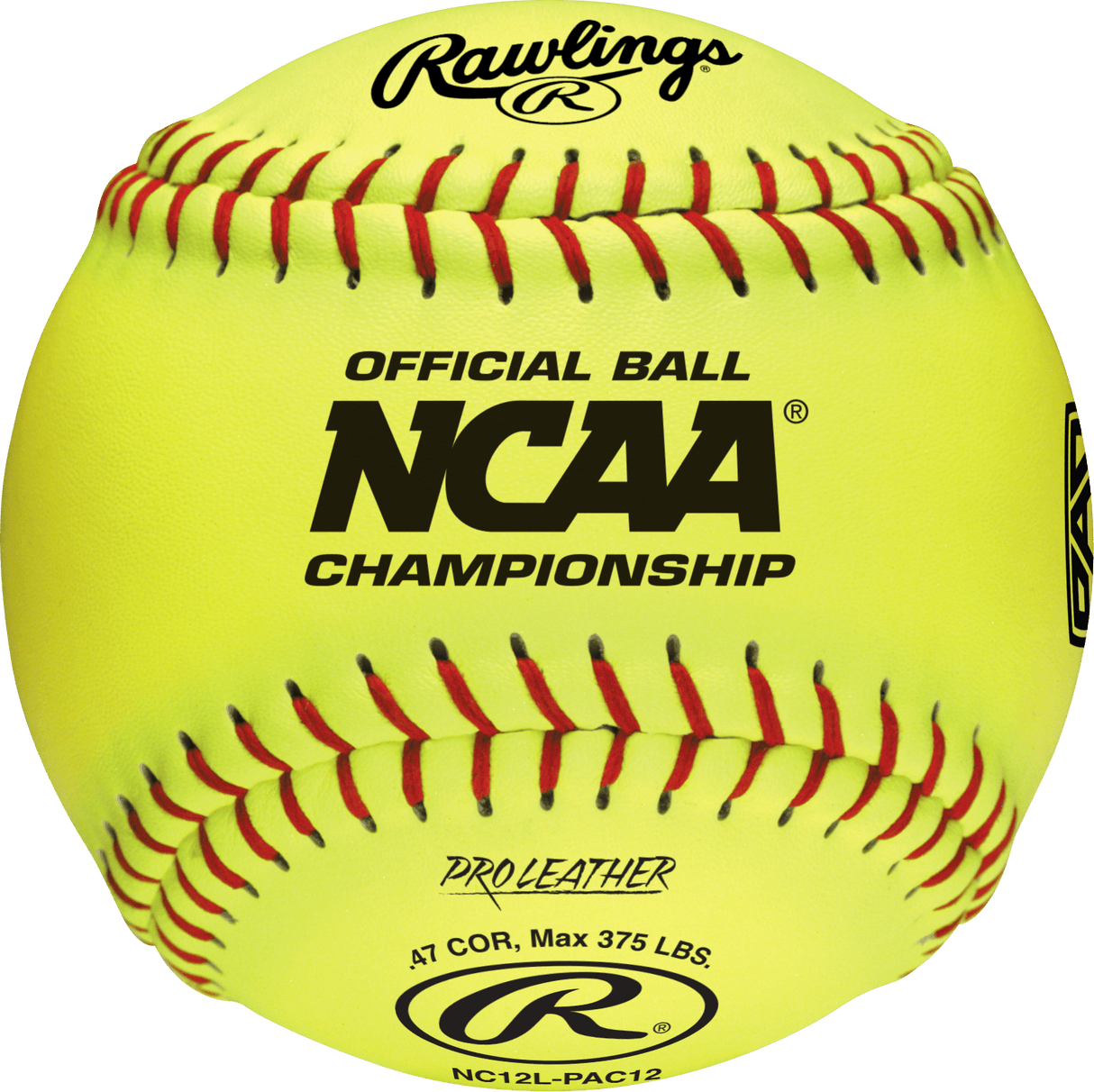 Rawlings NC12L Pacific Athletic Conference Softball - Dozen Softball Softballs All