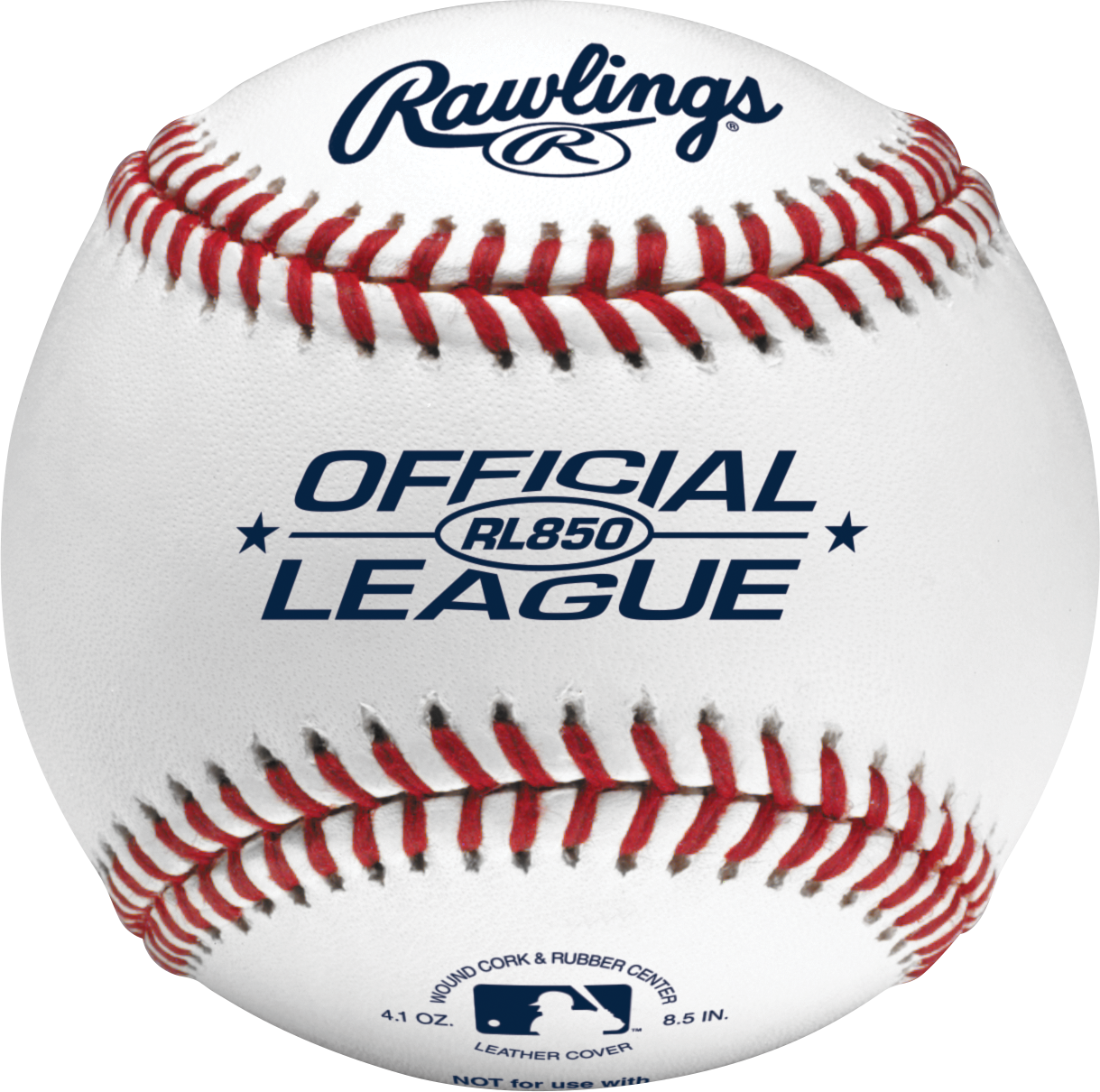 Rawlings Official League Leather 8.5" Baseball - Dozen Baseball Baseballs All