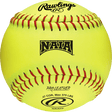 Rawlings 12" Official NAIA Championship Fastpitch Softballs - Dozen Team Softball Equipment