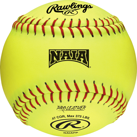 Rawlings 12" Official NAIA Championship Fastpitch Softballs - Dozen Team Softball Equipment