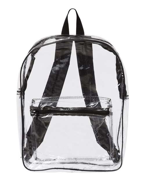 Liberty Bags Clear PVC Backpack Unisex Accessories Bags & Backpacks