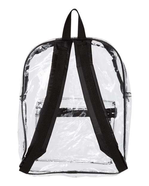 Liberty Bags Clear PVC Backpack Unisex Accessories Bags & Backpacks