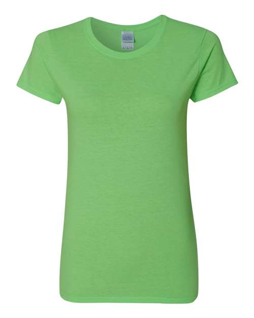 Gildan Women's Heavy Cotton 100% Cotton T-Shirt 5000L Womens Apparel Shirts & Tops