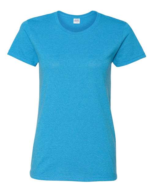 Gildan Women's Heavy Cotton 100% Cotton T-Shirt 5000L Womens Apparel Shirts & Tops