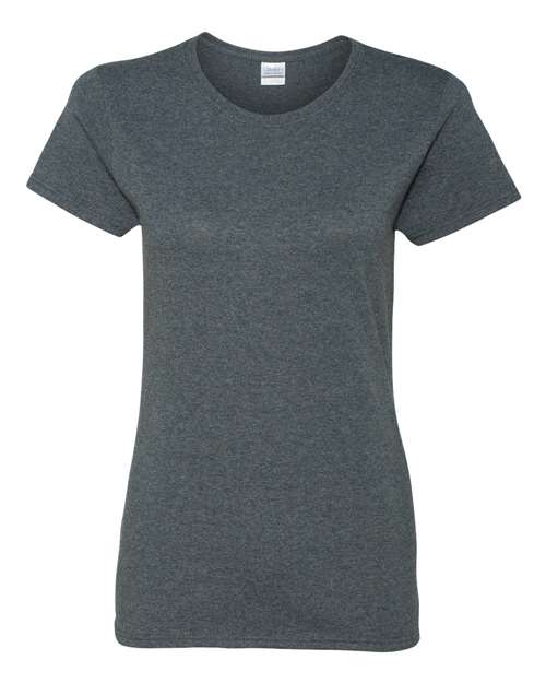 Gildan Women's Heavy Cotton 100% Cotton T-Shirt 5000L Womens Apparel Shirts & Tops