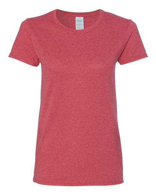 Gildan Women's Heavy Cotton 100% Cotton T-Shirt 5000L Womens Apparel Shirts & Tops