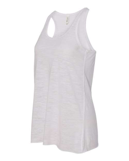 BELLA + CANVAS Women's Flowy Racerback Tank Womens Apparel Shirts & Tops