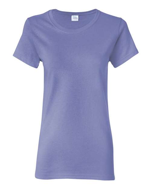 Gildan Women's Heavy Cotton 100% Cotton T-Shirt 5000L Womens Apparel Shirts & Tops