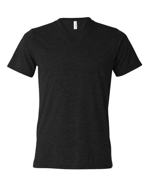 BELLA + CANVAS Men's Triblend Short Sleeve V-Neck Tee. BC3415 Mens Apparel Shirts & Tops