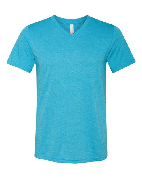 BELLA + CANVAS Men's Triblend Short Sleeve V-Neck Tee. BC3415 Mens Apparel Shirts & Tops
