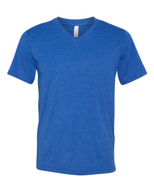 BELLA + CANVAS Men's Triblend Short Sleeve V-Neck Tee. BC3415 Mens Apparel Shirts & Tops