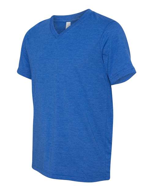 BELLA + CANVAS Men's Triblend Short Sleeve V-Neck Tee. BC3415 Mens Apparel Shirts & Tops