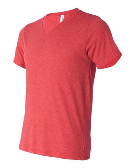 BELLA + CANVAS Men's Triblend Short Sleeve V-Neck Tee. BC3415 Mens Apparel Shirts & Tops