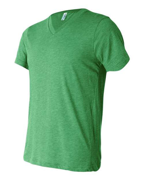BELLA + CANVAS Men's Triblend Short Sleeve V-Neck Tee. BC3415 Mens Apparel Shirts & Tops