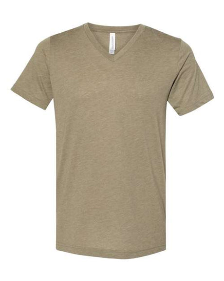 BELLA + CANVAS Men's Triblend Short Sleeve V-Neck Tee. BC3415 Mens Apparel Shirts & Tops
