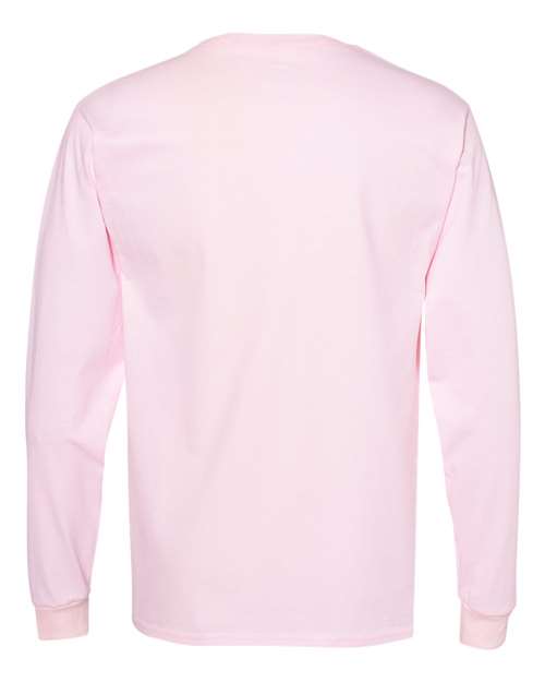 Hanes Men's Authentic 100% Cotton Long Sleeve T-Shirt 5586-2