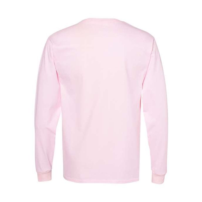 Hanes Men's Authentic 100% Cotton Long Sleeve T-Shirt 5586-2