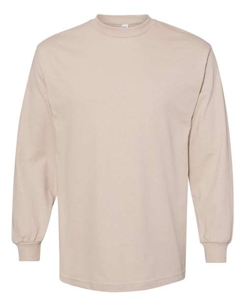 American Apparel Heavyweight Unisex Long Sleeve T-Shirt 1304W Mens Apparel Shirts & Tops