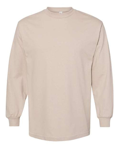 American Apparel Heavyweight Unisex Long Sleeve T-Shirt 1304W Mens Apparel Shirts & Tops