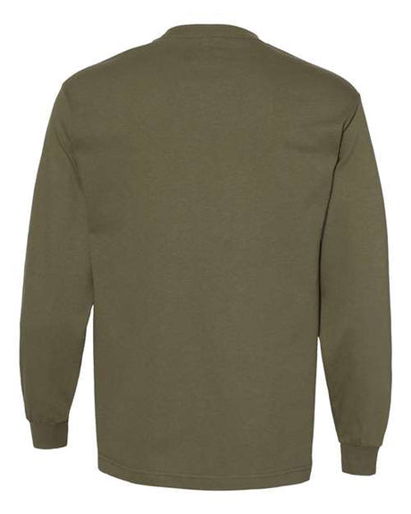 American Apparel Heavyweight Unisex Long Sleeve T-Shirt 1304W Mens Apparel Shirts & Tops