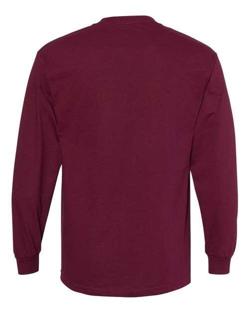 American Apparel Heavyweight Unisex Long Sleeve T-Shirt 1304W Mens Apparel Shirts & Tops