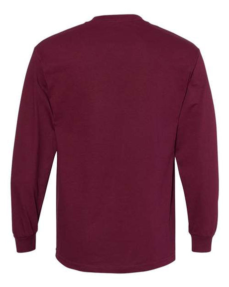 American Apparel Heavyweight Unisex Long Sleeve T-Shirt 1304W Mens Apparel Shirts & Tops