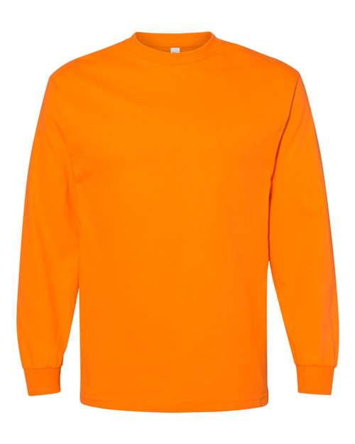 American Apparel Heavyweight Unisex Long Sleeve T-Shirt 1304W Mens Apparel Shirts & Tops