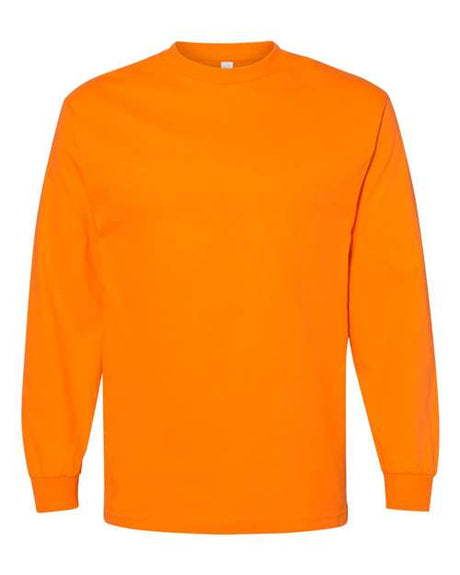 American Apparel Heavyweight Unisex Long Sleeve T-Shirt 1304W Mens Apparel Shirts & Tops