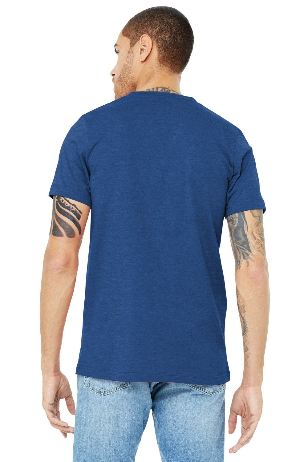 BELLA + CANVAS Men's Jersey Short Sleeve V-Neck Tee BC3005 1/2 Mens Apparel Shirts & Tops