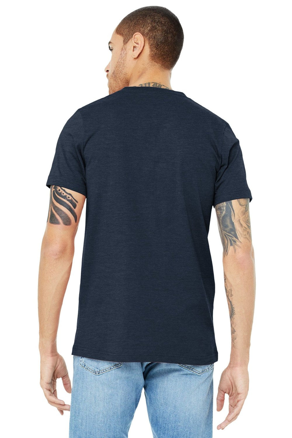 BELLA + CANVAS Men's Jersey Short Sleeve V-Neck Tee BC3005 1/2 Mens Apparel Shirts & Tops