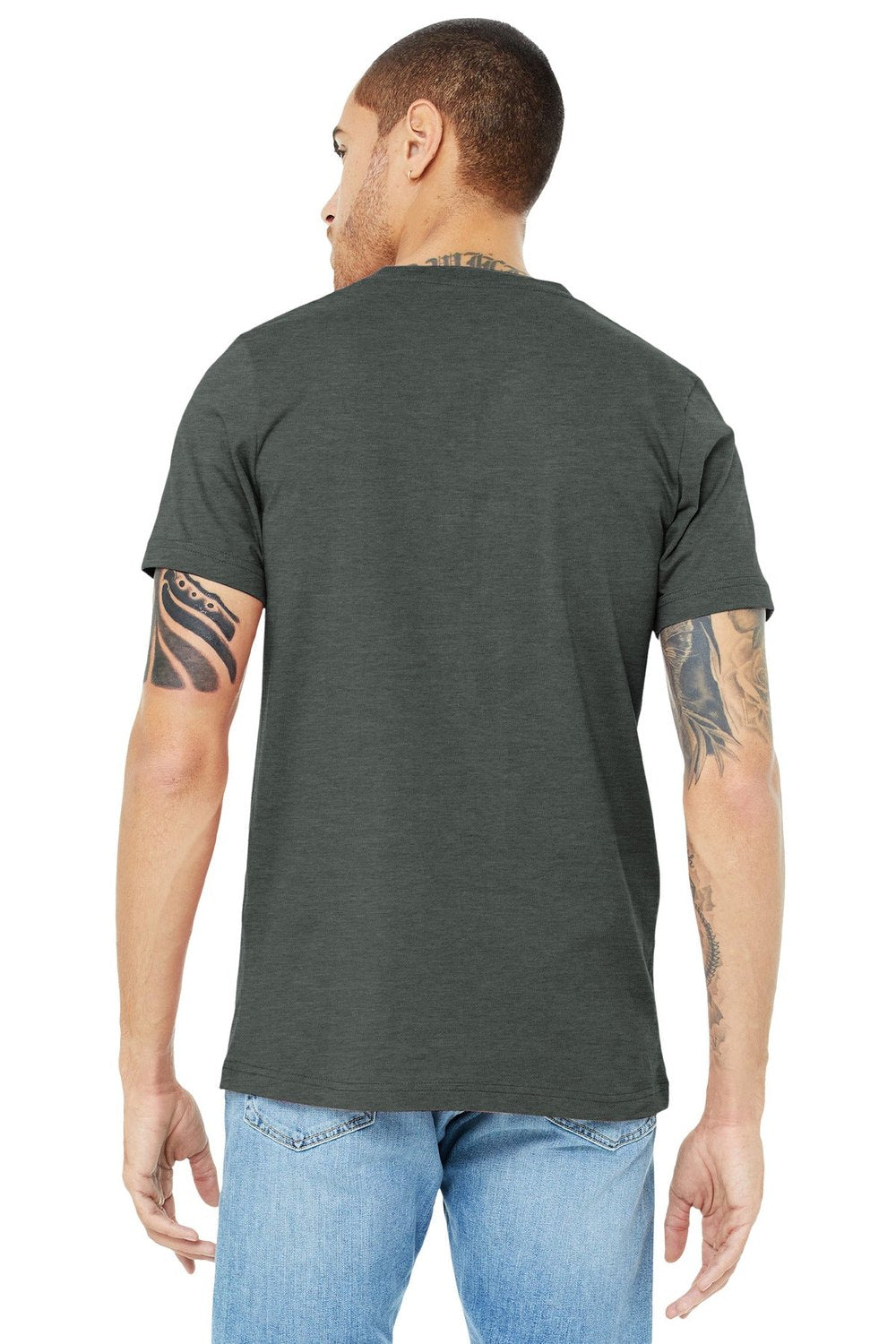 BELLA + CANVAS Men's Jersey Short Sleeve V-Neck Tee BC3005 1/2 Mens Apparel Shirts & Tops