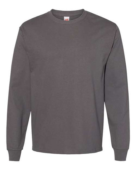 Hanes Men's Essential Long Sleeve T-Shirt Mens Apparel Shirts & Tops
