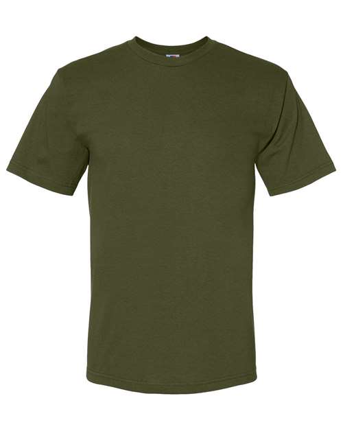 Bayside - USA-Made 100% Cotton T-Shirt Mens Apparel Shirts & Tops