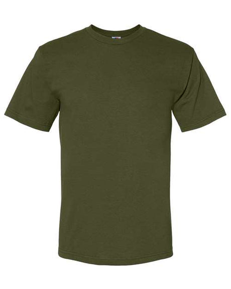 Bayside - USA-Made 100% Cotton T-Shirt Mens Apparel Shirts & Tops