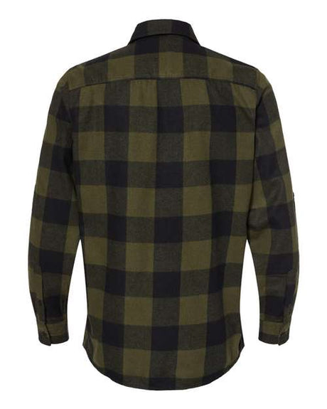Burnside Men's Yarn-Dyed Long Sleeve Flannel Shirt Mens Apparel Shirts & Tops