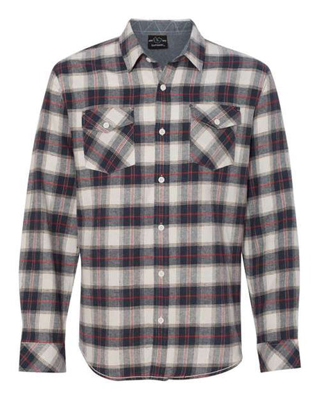 Burnside Men's Yarn-Dyed Long Sleeve Flannel Shirt Mens Apparel Shirts & Tops