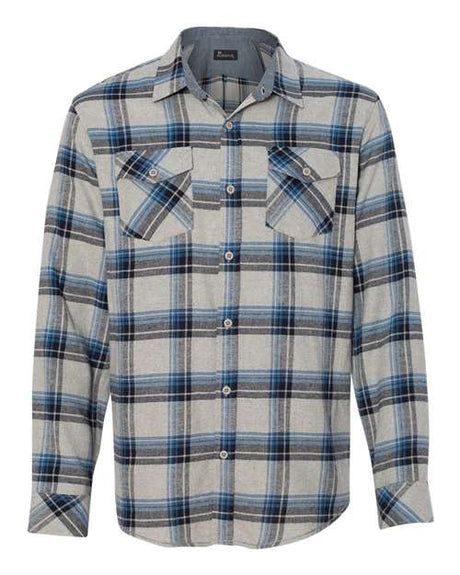 Burnside Men's Yarn-Dyed Long Sleeve Flannel Shirt Mens Apparel Shirts & Tops