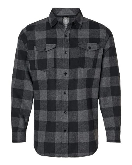 Burnside Men's Yarn-Dyed Long Sleeve Flannel Shirt Mens Apparel Shirts & Tops